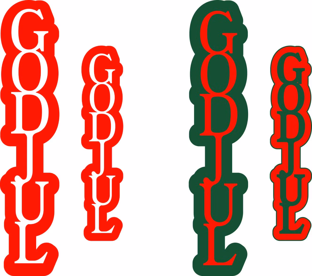 LDD-015DIES Lazerdesign GODJUL bakgrund 2 storlekar