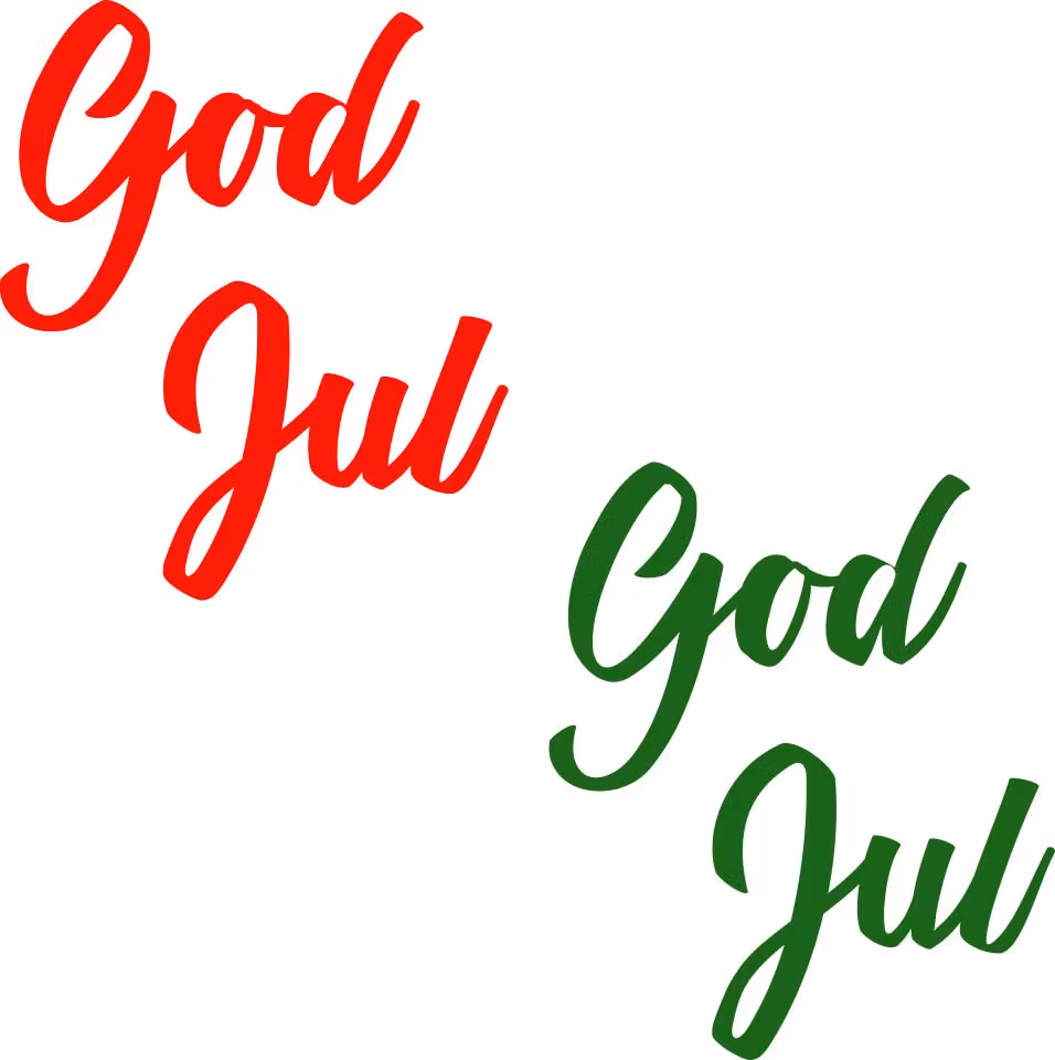 LDD-005DIES Lazerdesign God Jul