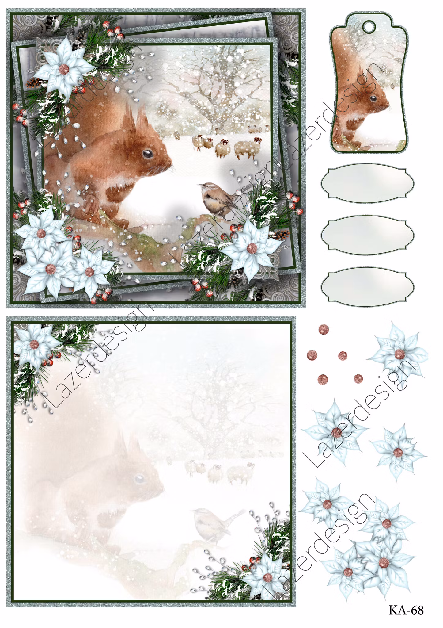 JULKA-68 3D KLIPPARK A4