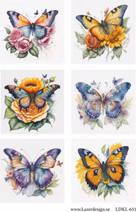 LDKL-651 Klippark Vackra Fjärilar