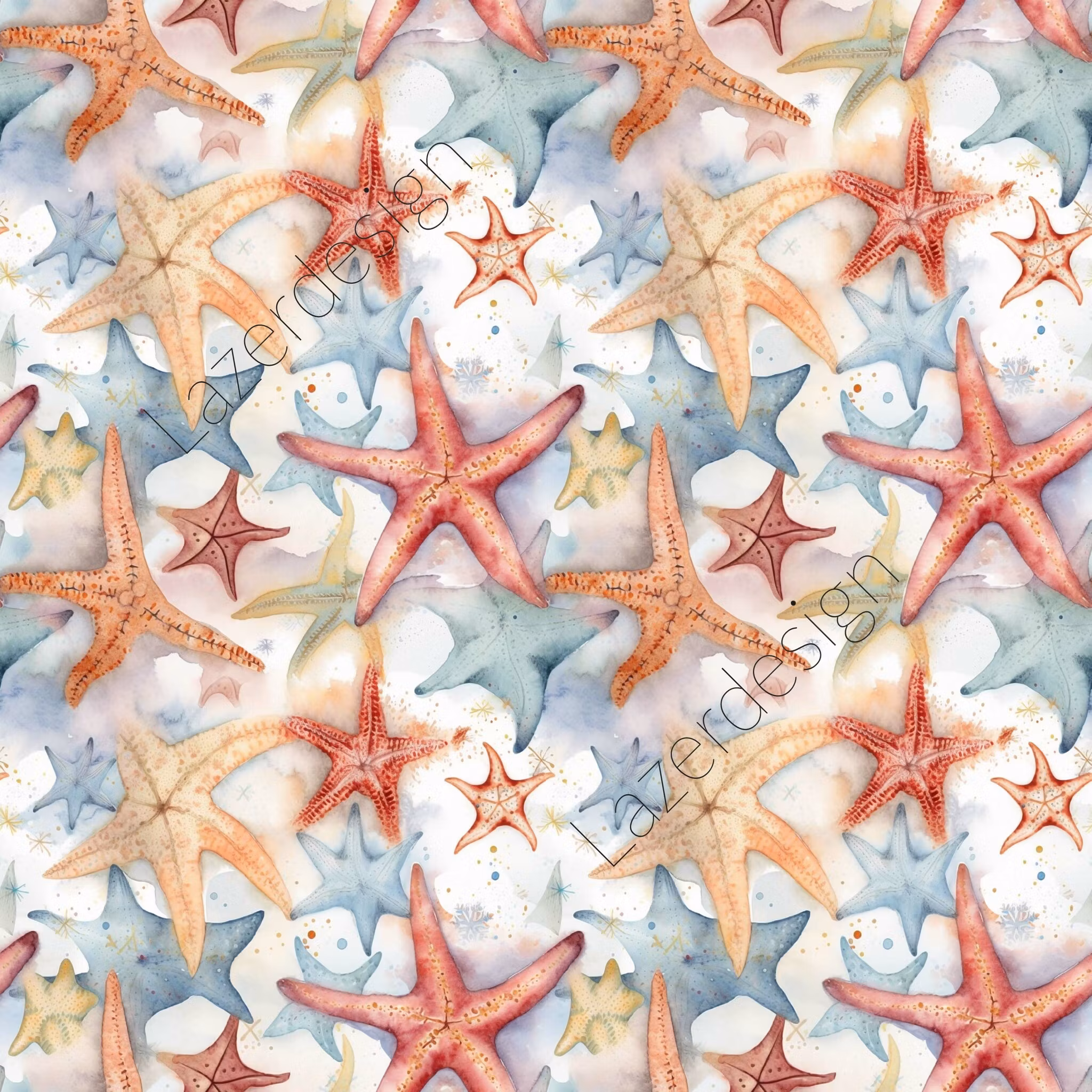 2023-31x31-30 Papper Havet Sjöstjärnor