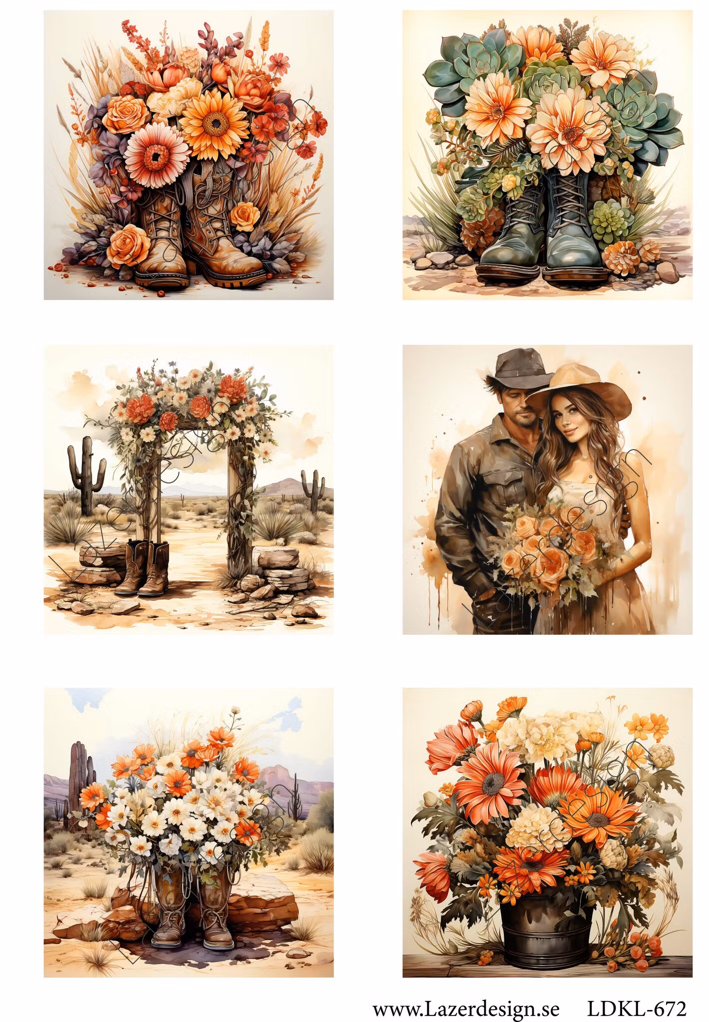 LDKL-672 Klippark Boho Western