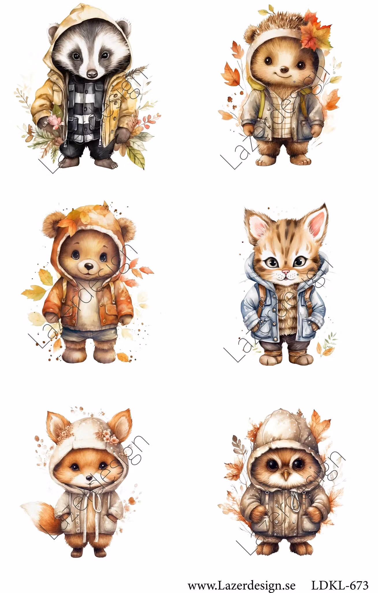 LDKL-673 Klippark Vinterklädda kompisar