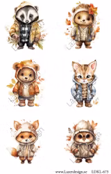 LDKL-673 Klippark Vinterklädda kompisar