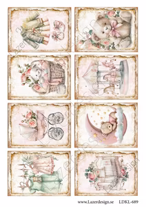 LDKL-689 Klippark  Rosa Baby