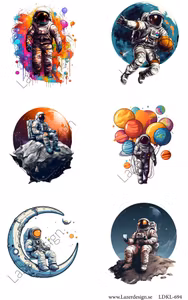 LDKL-694 Klippark  Astronaut