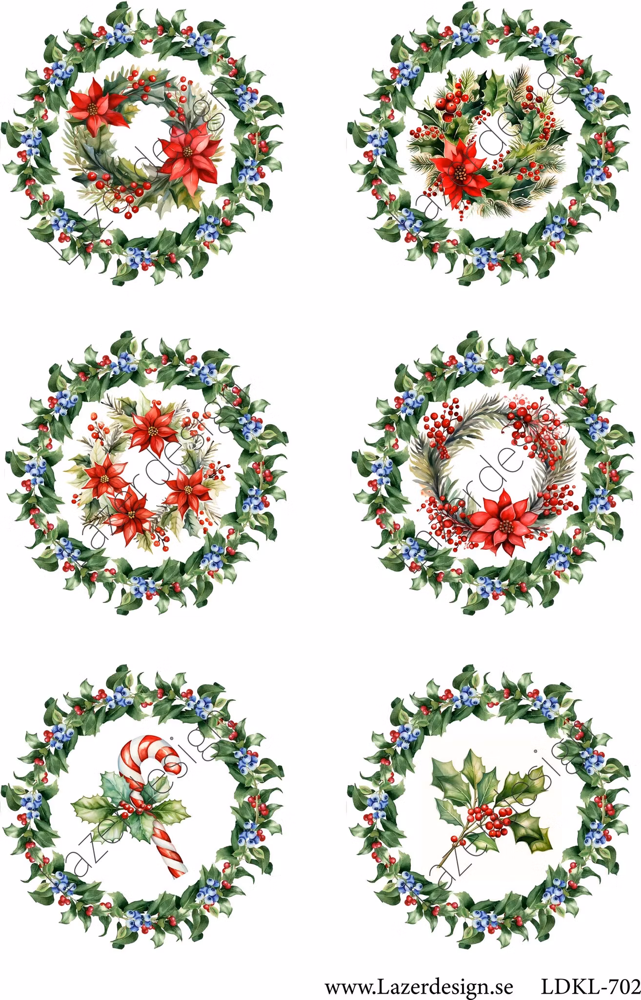 LDKL-702 Klippark  Julkrans