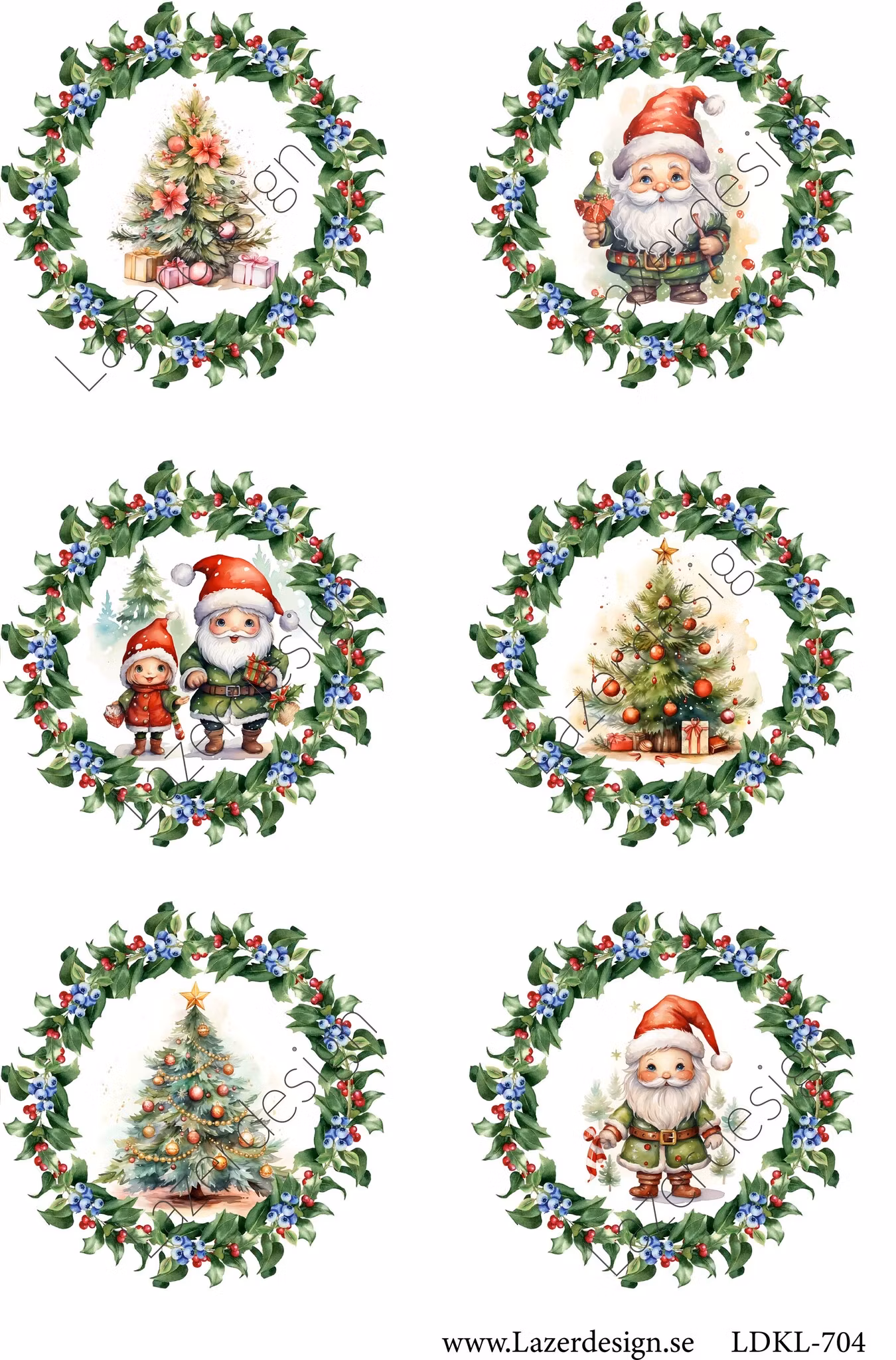 LDKL-704 Klippark  Julkrans