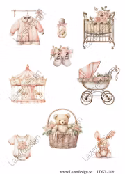 LDKL-709 Klippark Rosa baby