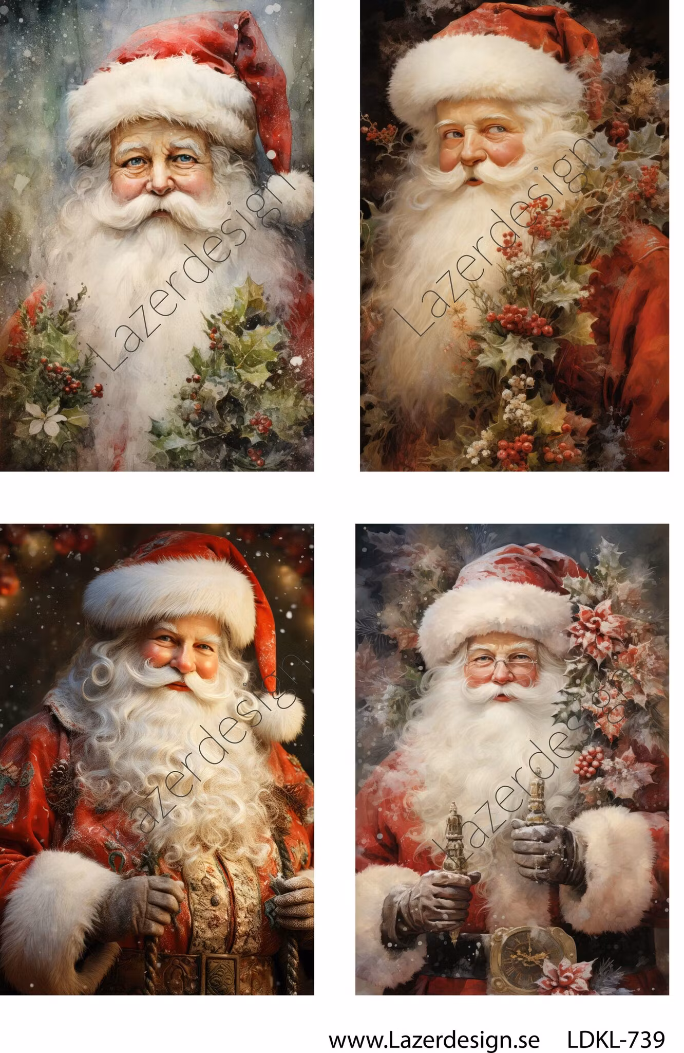 LDKL-739 Klippark Tomtar 8 x 12 cm