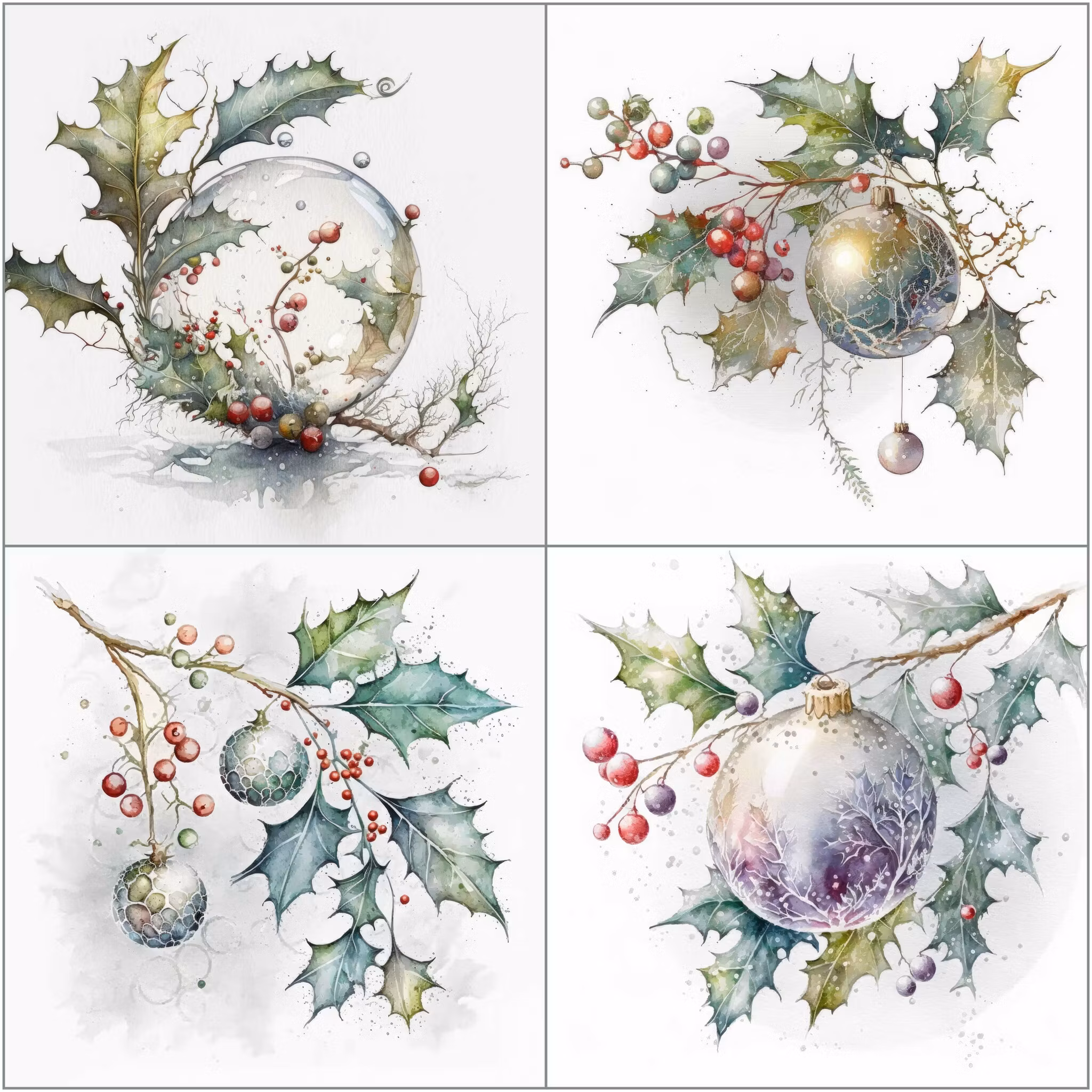 2023-31x31-78 4 olika 15 x 15 cm