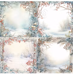 2023-31x31-92 4 olika 15 x 15 cm