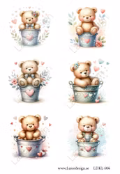 LDKL- 806 Klippark Blå Nallar