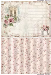 2024-510 JUNK  Rosa Blommor