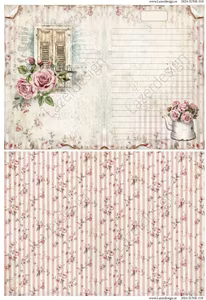 2024-510 JUNK  Rosa Blommor