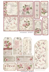 2024-517 JUNK  Rosa Blommor