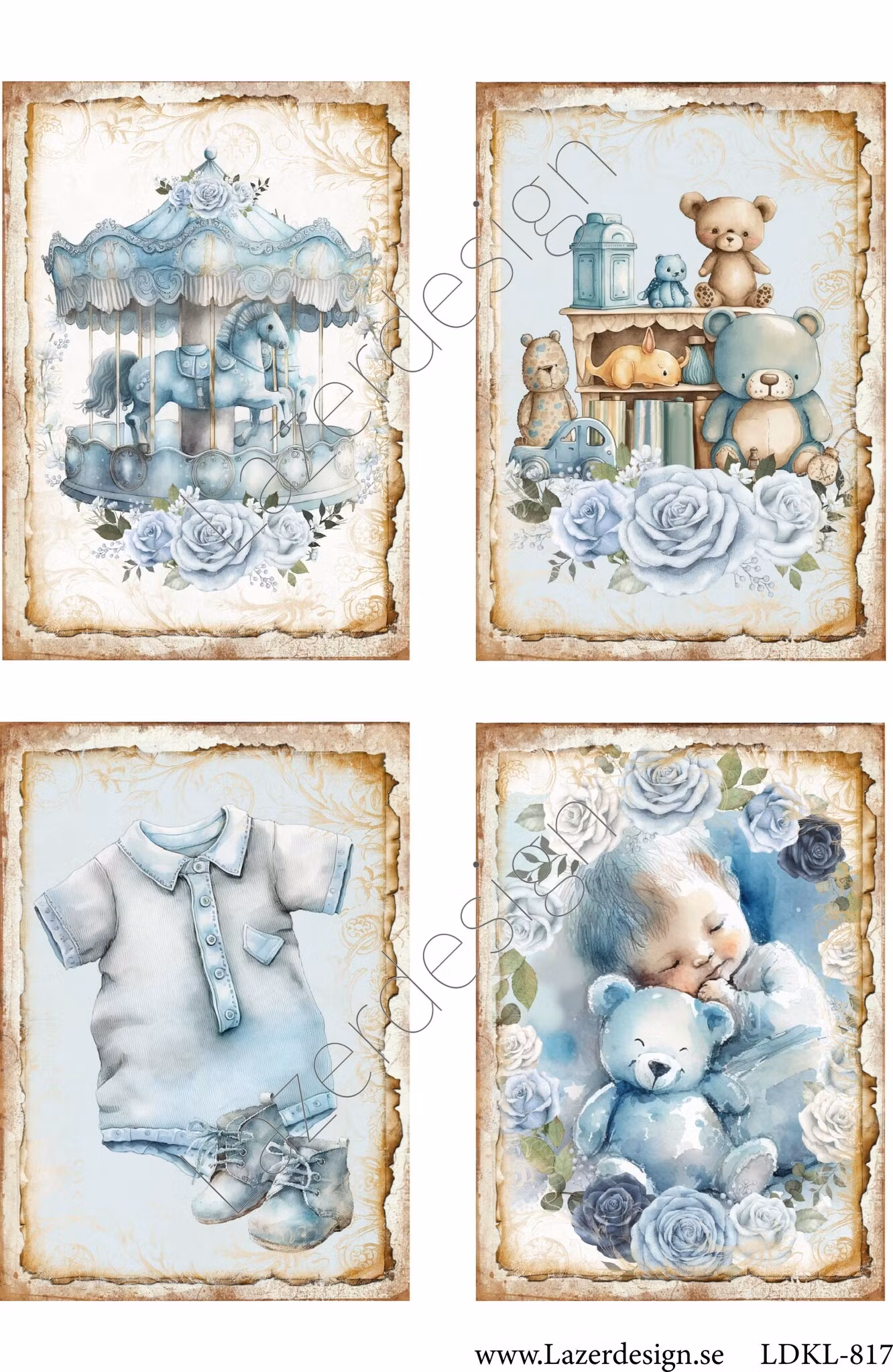 LDKL- 817 Klippark Baby blå 2