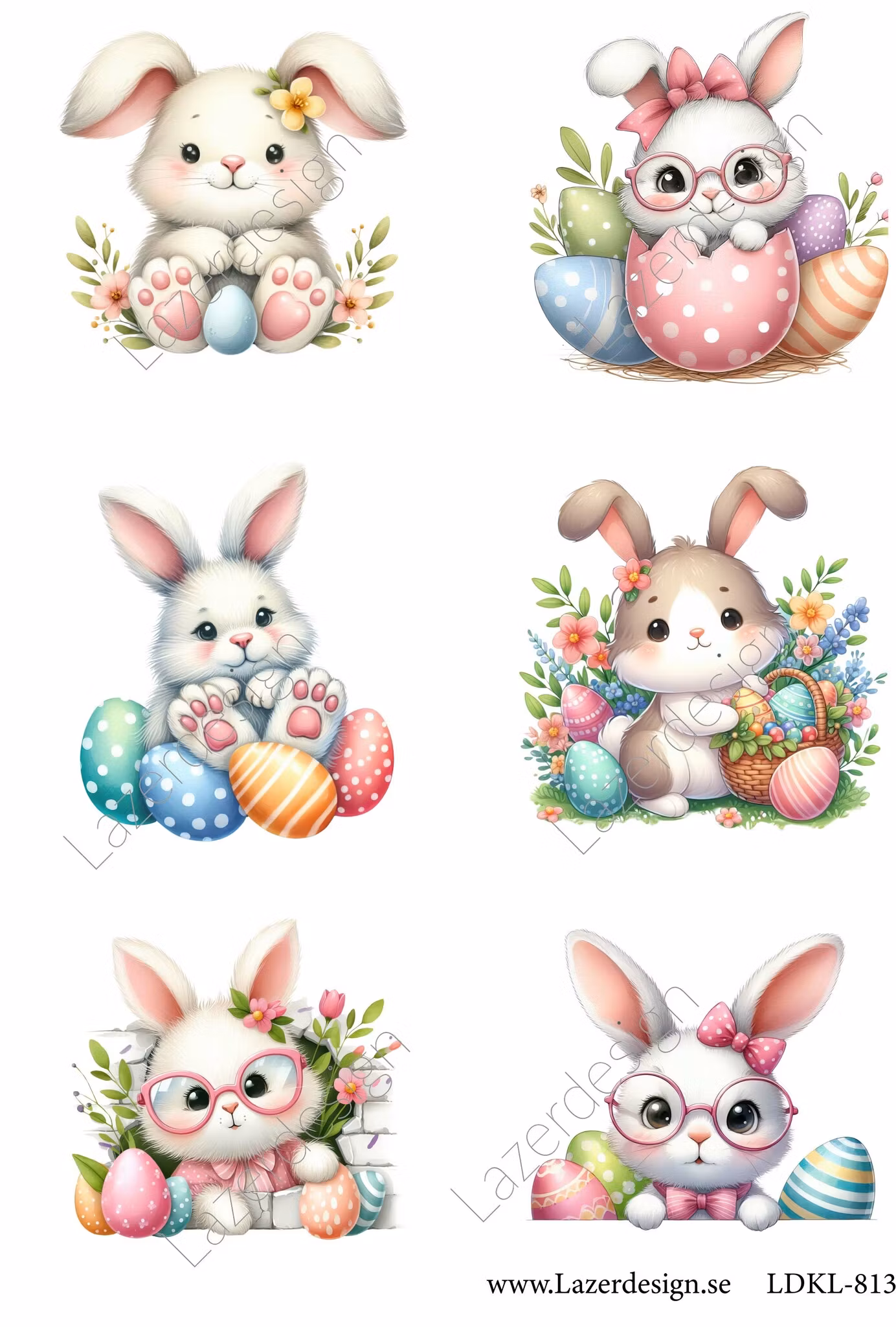 LDKL- 813 Klippark Påsk kanin