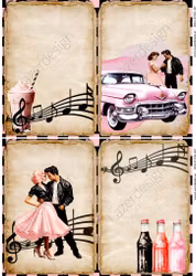 2024-567 JUNK  Rockabilly Pink