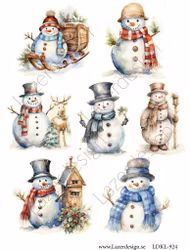 LDKL-924 Klippark Snögubbar