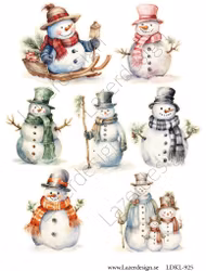 LDKL-925 Klippark Snögubbar