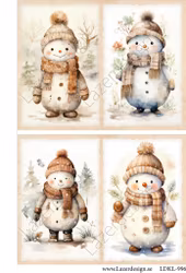 LDKL-996 Klippark snögubbar