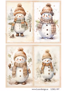 LDKL-997 Klippark snögubbar