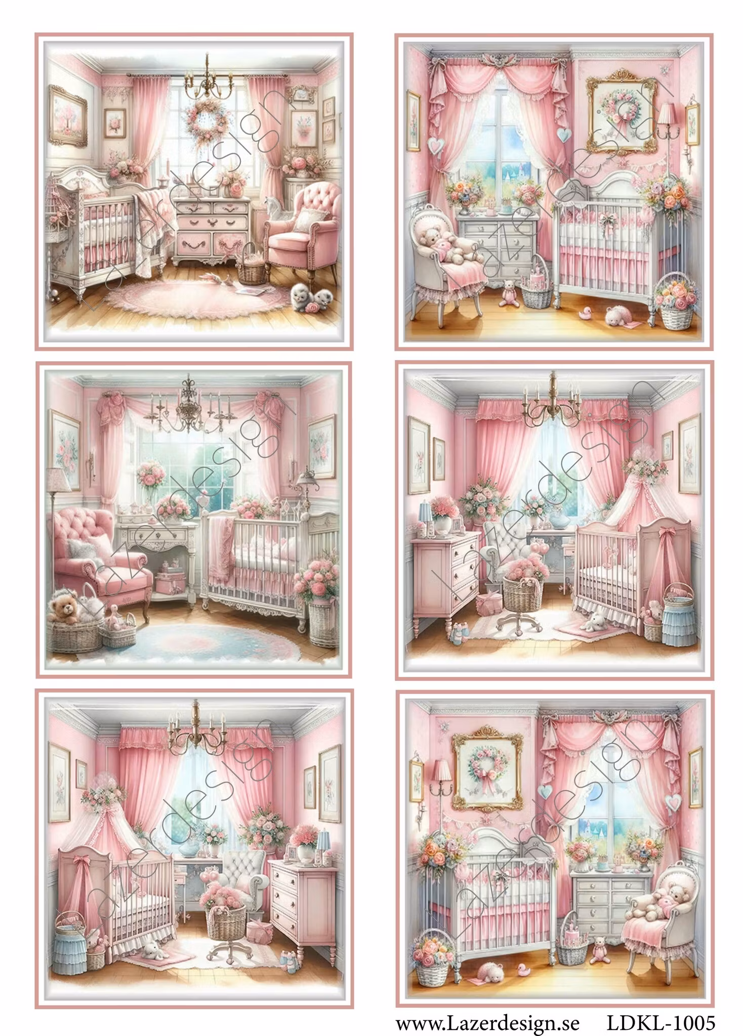 LDKL-1005 Klippark Rosa Baby