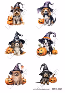 LDKL-1027 Klippark Hundar Halloween
