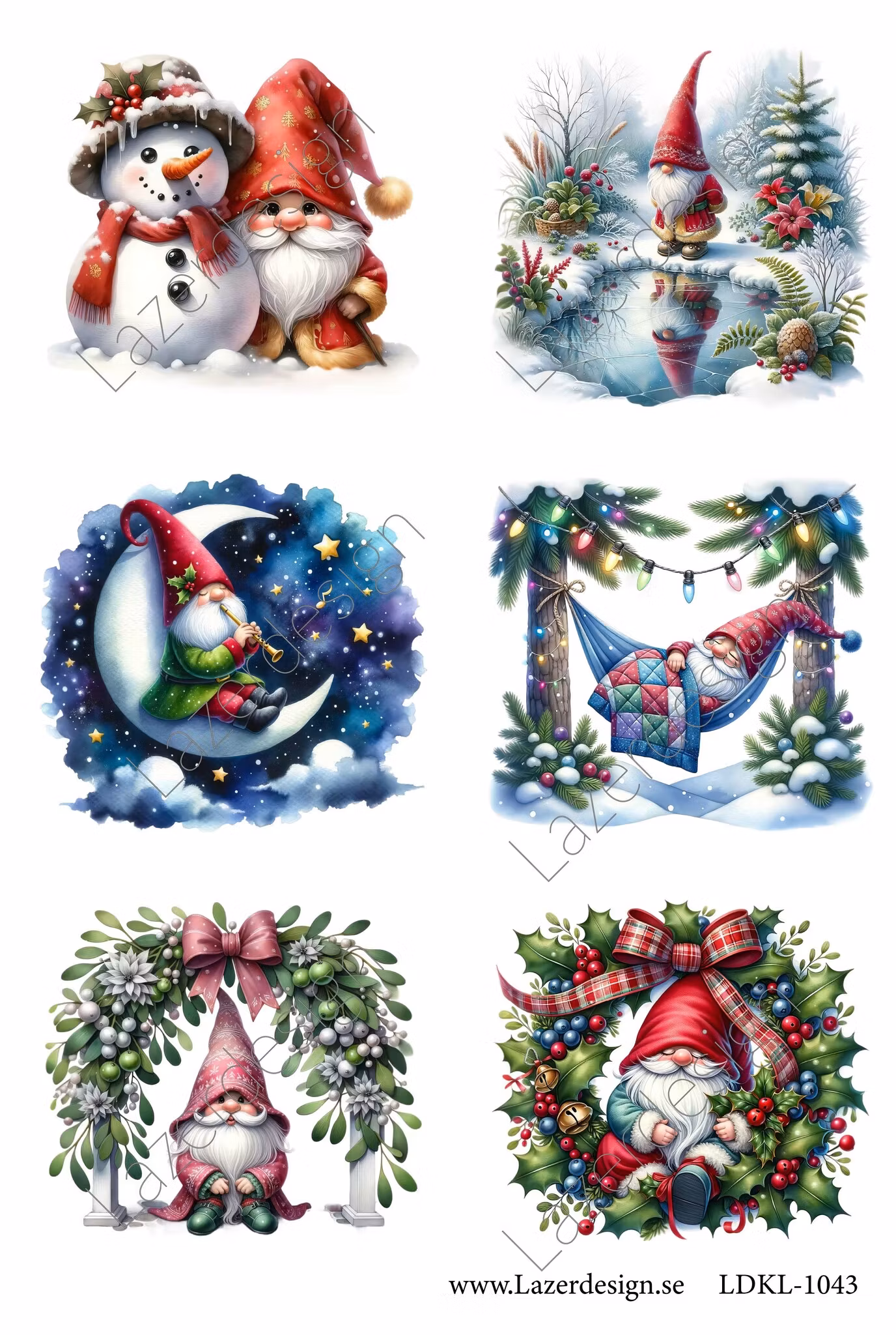 LDKL-1043 Klippark Julmotiv