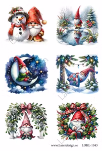 LDKL-1043 Klippark Julmotiv