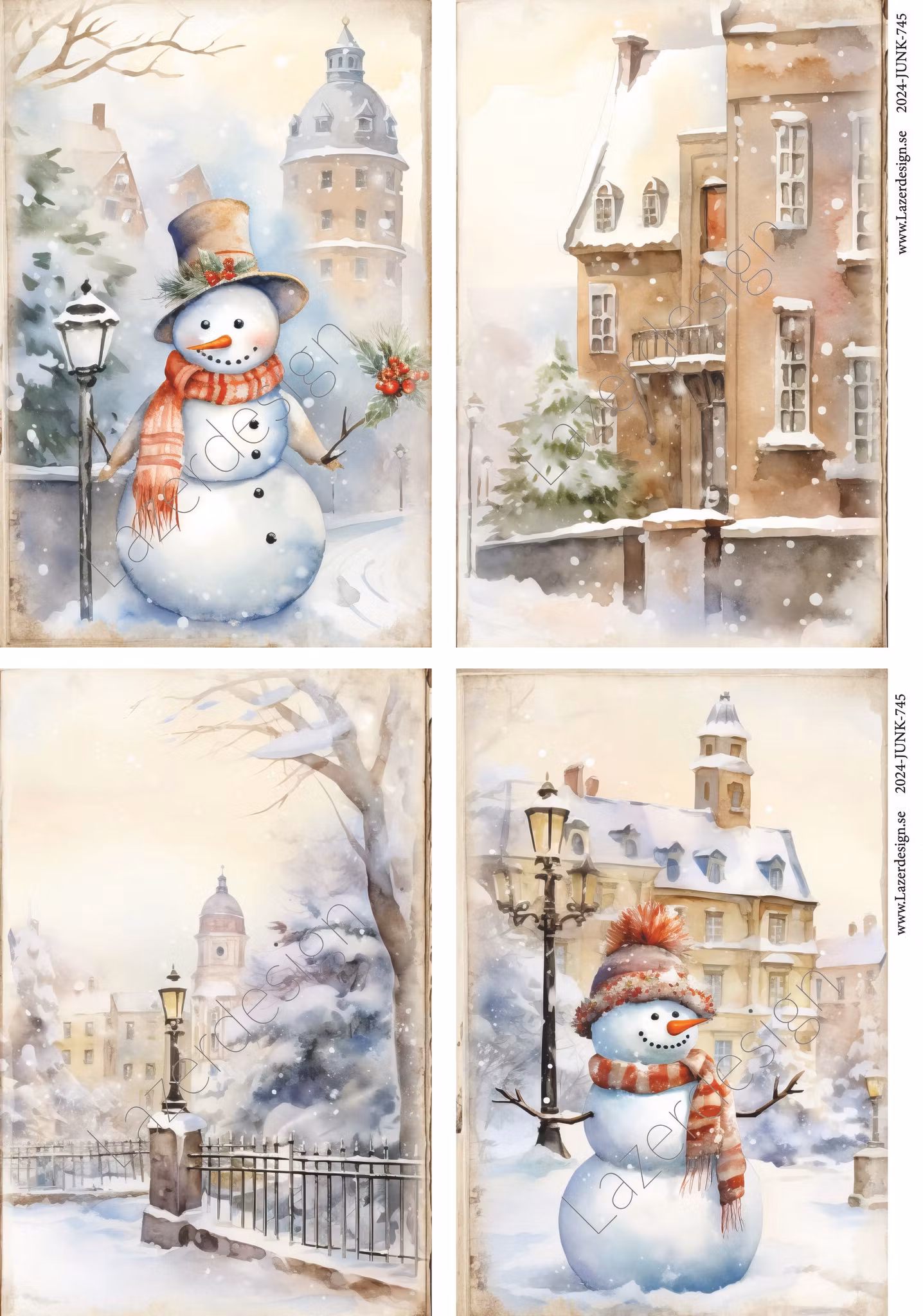 2024-JUNK-745 Snögubbar