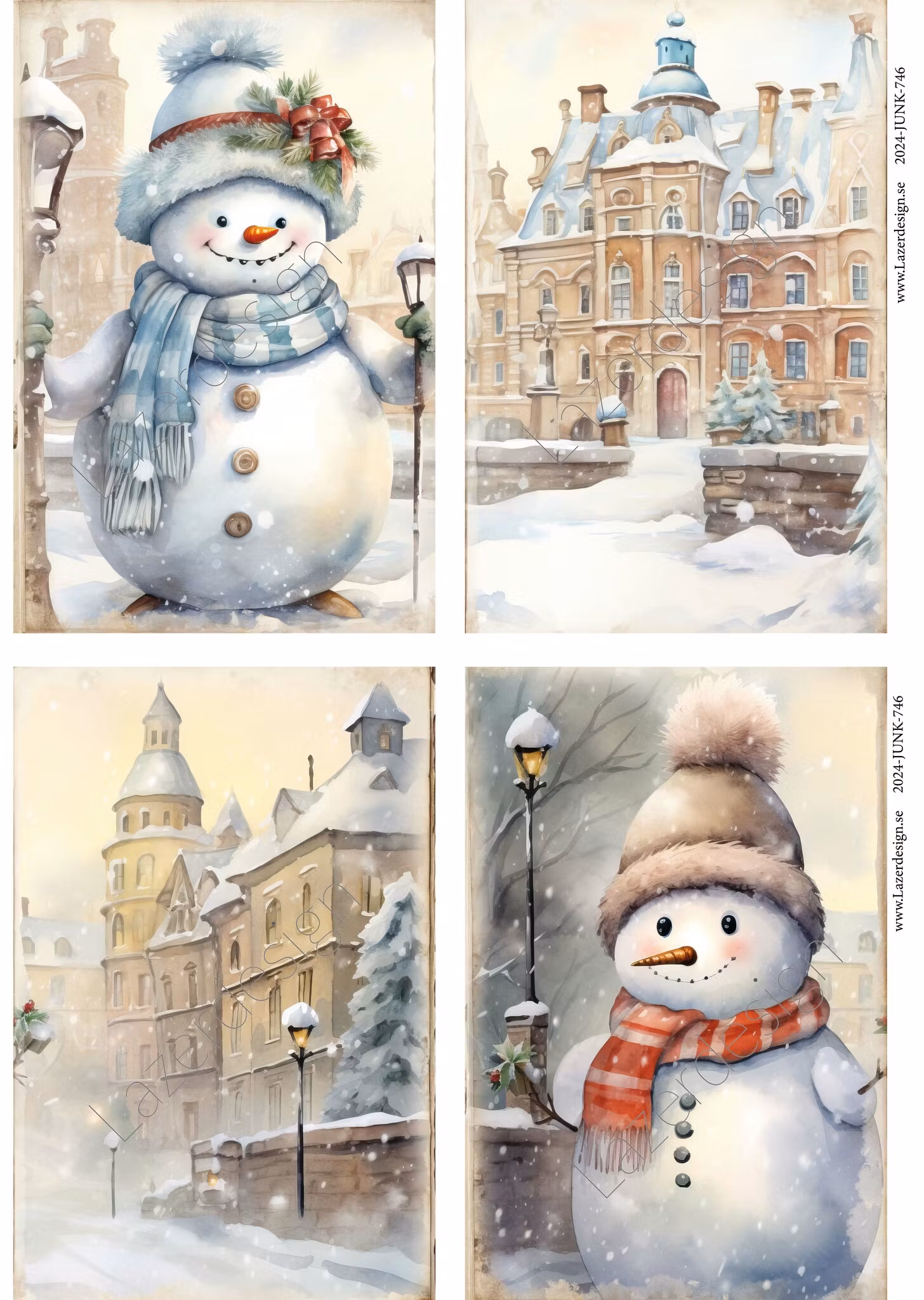 2024-JUNK-746 Snögubbar