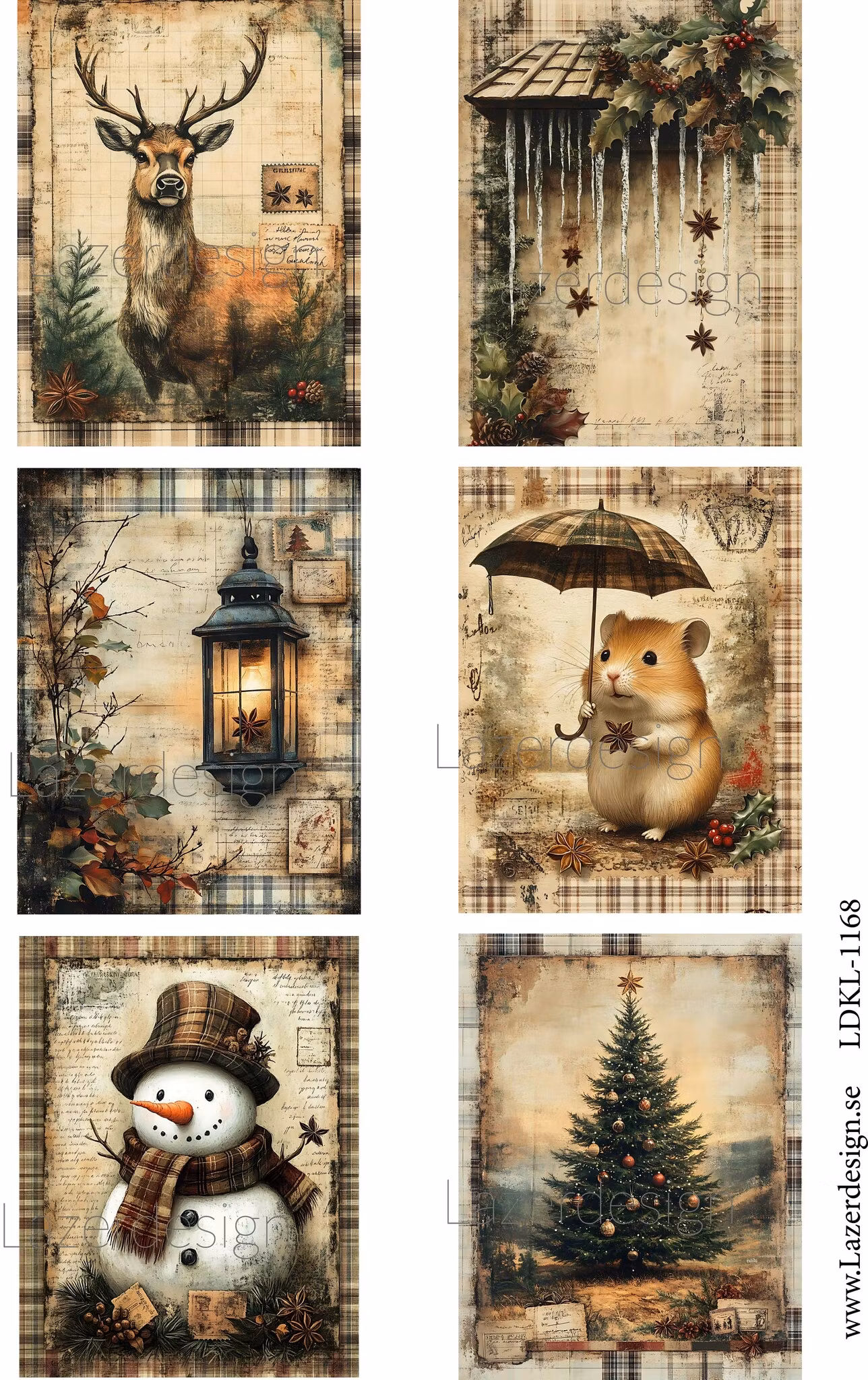 LDKL-1168 Klippark Julbilder