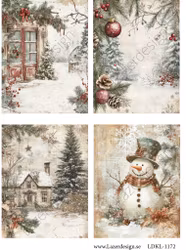 LDKL-1172 Klippark Julmotiv