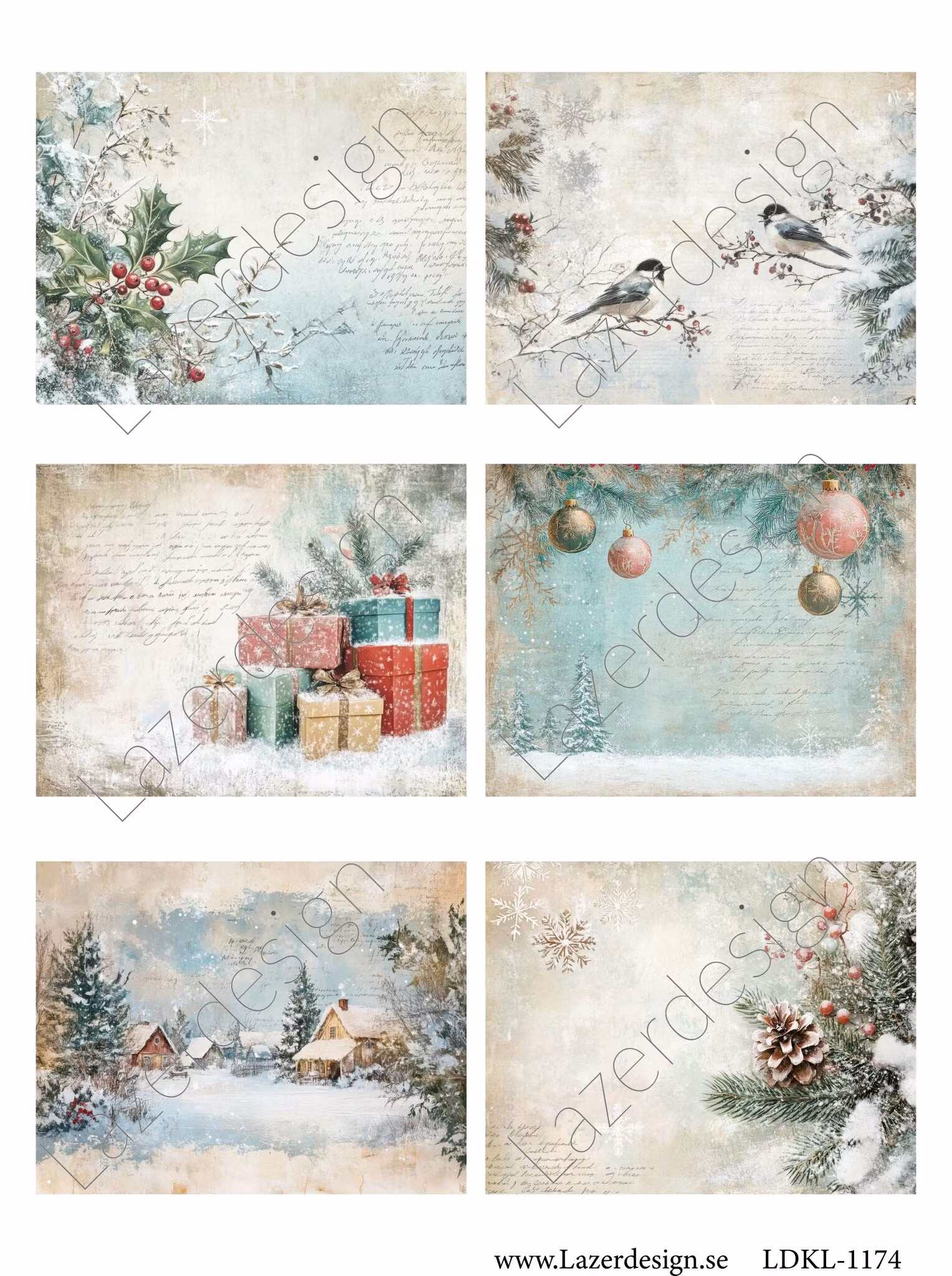 LDKL-1174 Klippark Julmotiv