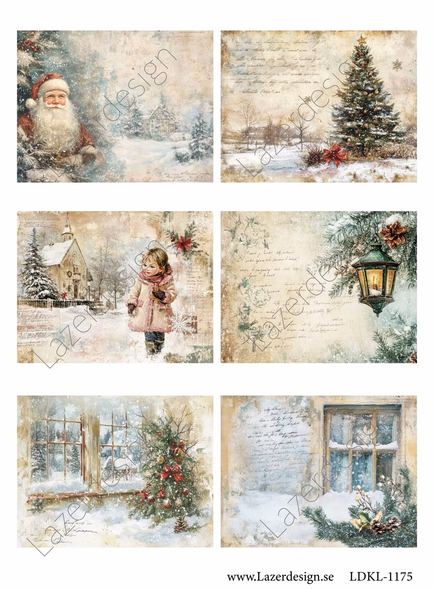 LDKL-1175 Klippark Julmotiv