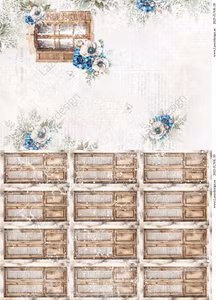 2025-JUNK-30 Blommor m bakgrund