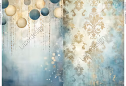 2025-JUNK-51 Blått o guld