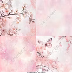 2025-31X31-35 Körsbär bakgrund 4 bilder