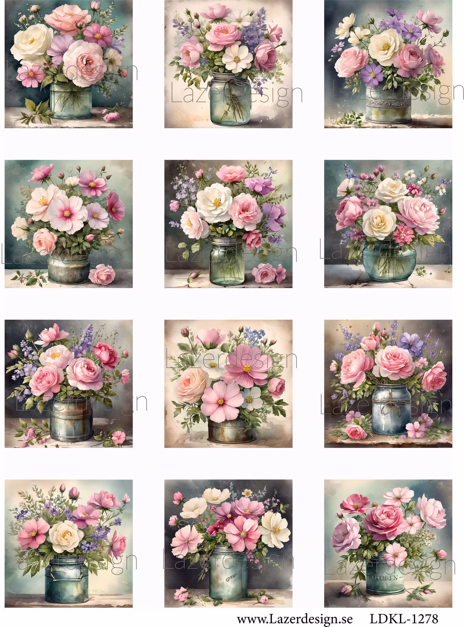 LDKL-1278 Klippark Blommor