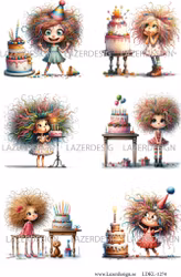 LDKL-1274 Klippark Min födelsedag tjej!