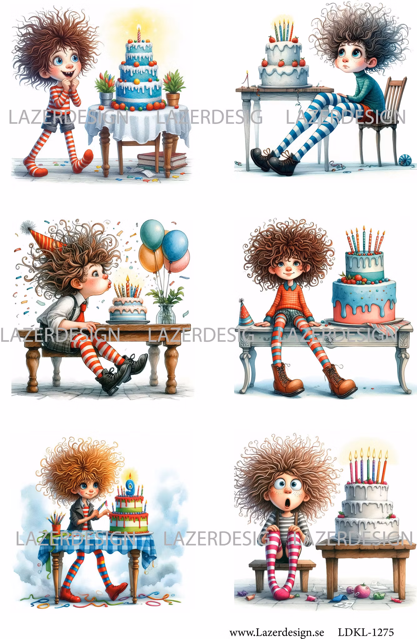 LDKL-1275 Klippark Min födelsedag kille!