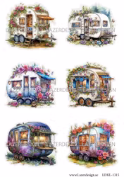 LDKL-1315 Klippark Retro Husvagnar