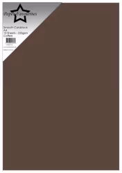 PFSS712- Smooth Cardstock Coffee A4