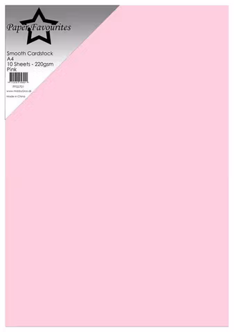 PFSS701- Smooth Cardstock Rosa A4