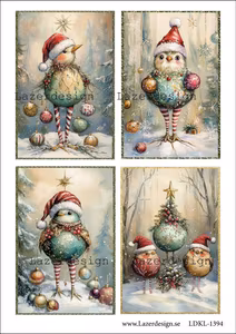 LDKL-1394 Klippark Julfåglar