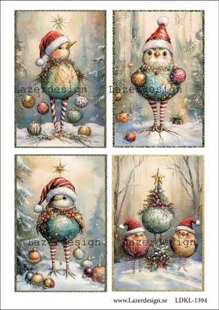 LDKL-1394 Klippark Julfåglar