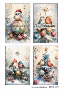 LDKL-1400 Klippark Julfåglar