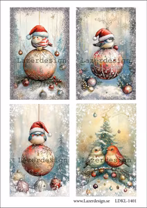 LDKL-1401 Klippark Julfåglar